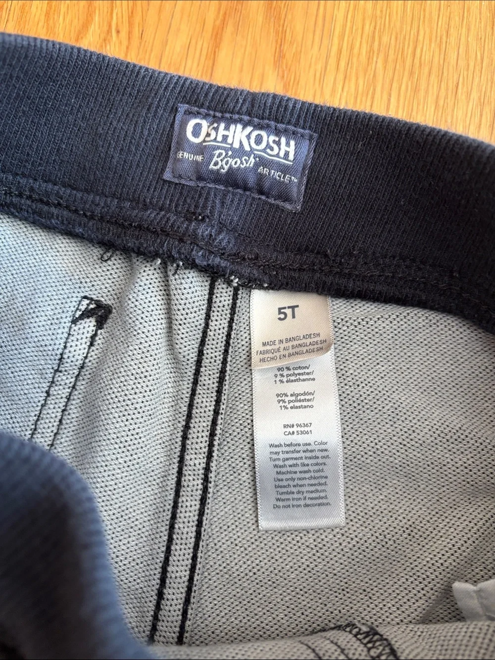 OshKosh Bgosh black denim